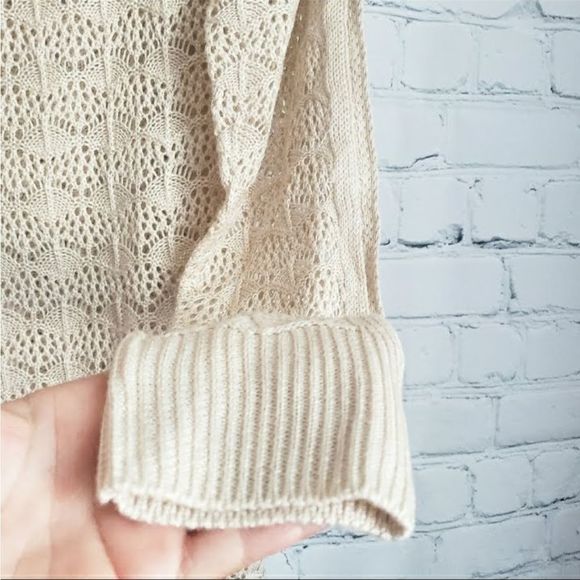 Nwt Soho Jeans By New York and Company Crochet Blouse - Picture 5 of 9